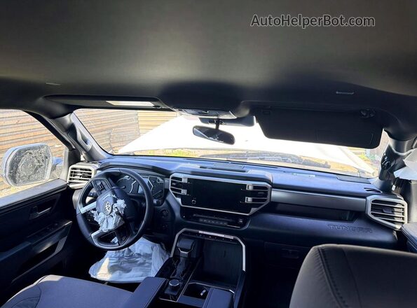 5TFLA5DB4SX324646 2025 TOYOTA TUNDRA White უკანა სავარძლების ხედი