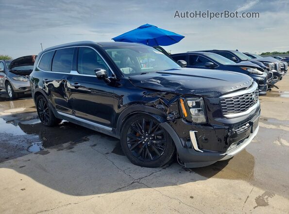5XYP54HC8LG074450 2020 KIA TELLURIDE Черный Вид спереди