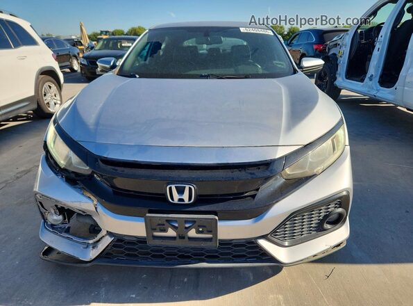 SHHFK7H78HU208346 2017 HONDA CIVIC Silver Widok z tyłu