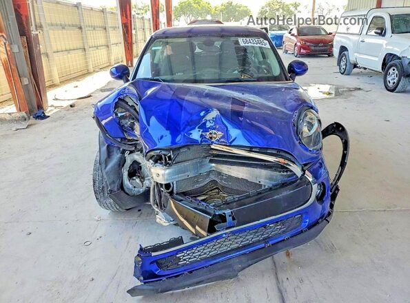 WMWXP5C52K2H29896 2019 MINI COOPER Синий Вид сзади