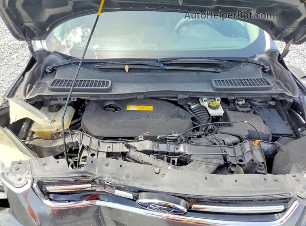1FMCU0JX8GUC86014 2016 FORD ESCAPE Gray Vista del compartimento del motor