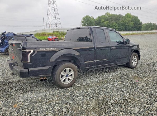 1FTEX1CP7GFB43437 2016 FORD F150 Black Delantero derecho