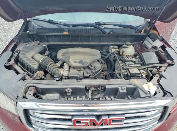 1GKKNULS6HZ184693 2017 GMC ACADIA Красный Вид наклейки с VIN-кодом