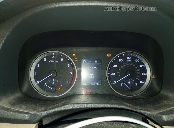 KM8J33A22GU095320 2016 HYUNDAI TUCSON Brown Հետևի նստատեղերի տեսք