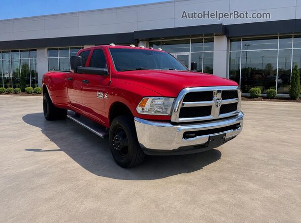 3C63RRGL1JG281172 2018 RAM 3500 Red Tył lewy