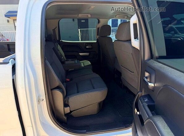 3GCPCRECXJG597832 2018 CHEVROLET SILVERADO Белый Вид подкапотного пространства