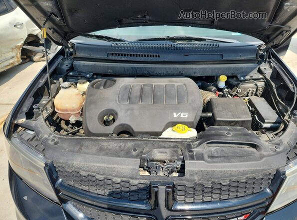 3C4PDDEG2KT745516 2019 DODGE JOURNEY Black Widok naklejki z numerem VIN