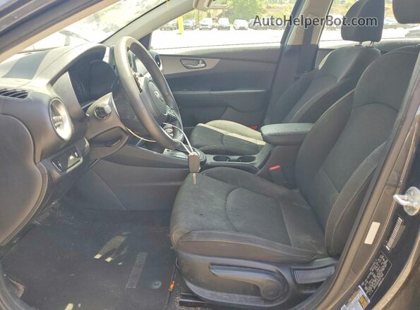 3KPF24AD5KE077065 2019 KIA FORTE Charcoal Widok deski rozdzielczej