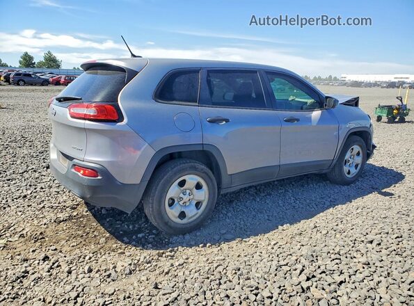 1C4PJMABXGW343490 2016 JEEP CHEROKEE Silver წინა მარჯვენა