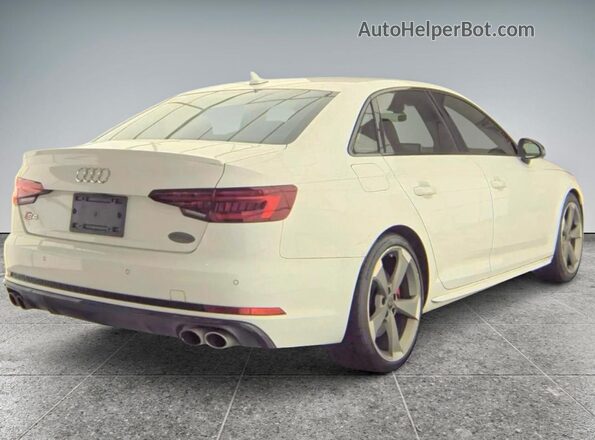 WAUC4AF41KA053138 2019 AUDI S4 White წინა მარჯვენა