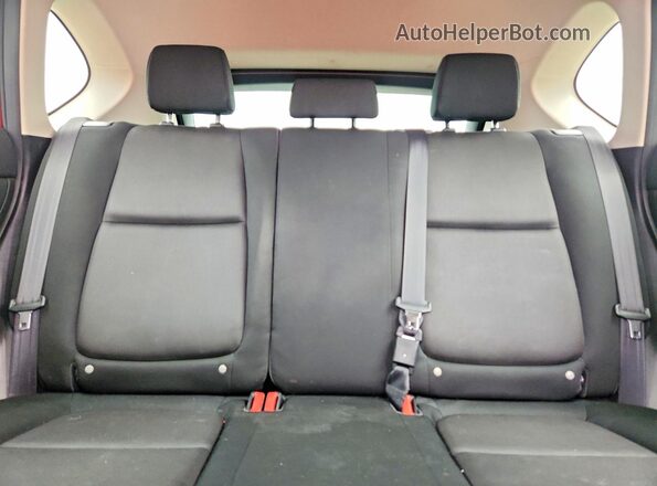 JM3KE2BY4G0809592 2016 MAZDA CX-5 Red Rear interior view