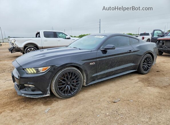 1FA6P8CFXH5340166 2017 FORD MUSTANG Black Հետևի ձախ