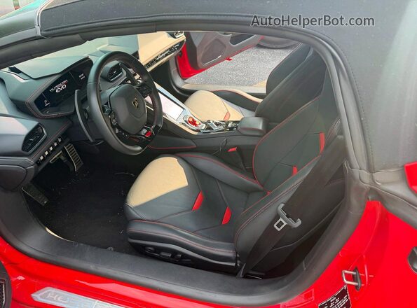 ZHWUT5ZF9PLA21574 2023 LAMBORGHINI ALL MODELS Red Rear view