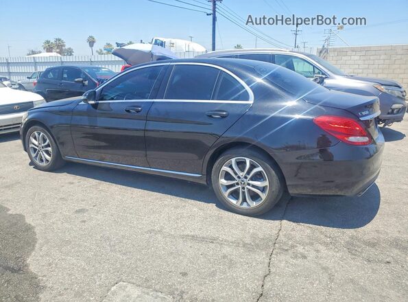 55SWF4JB0HU233940 2017 MERCEDES-BENZ C Black Rear right