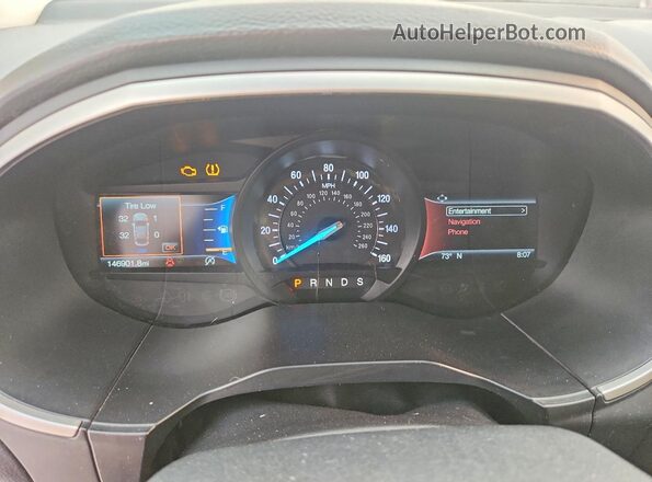 2FMPK3J9XKBC40404 2019 FORD EDGE White Vista de los asientos traseros