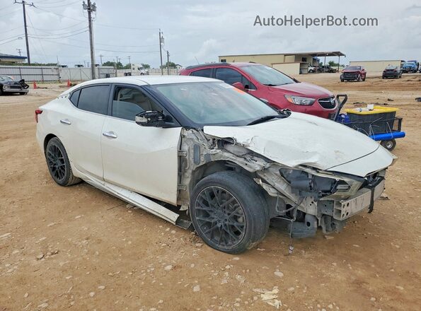 1N4AA6AP9HC395327 2017 NISSAN MAXIMA Белый Вид спереди