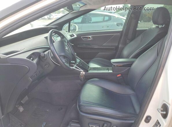 JTDBVRBD9KA006312 2019 TOYOTA MIRAI White Вид салону спереду