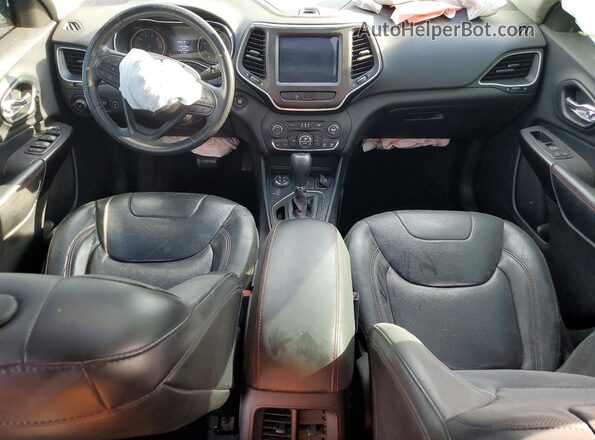 1C4PJMBX5KD169410 2019 JEEP CHEROKEE Green Սարքավորումների վահանակի տեսք