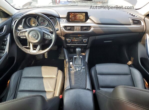 JM1GL1V54H1130952 2017 MAZDA 6 Brown Vista del cuadro de instrumentos