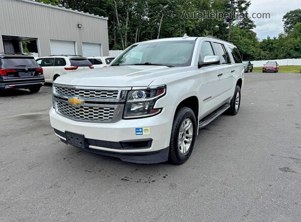1GNSKHKC5GR239498 2016 CHEVROLET SUBURBAN White Trasero izquierdo