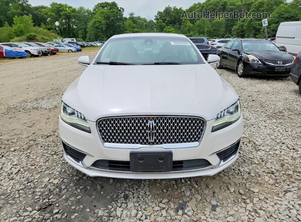 3LN6L5D96JR604804 2018 LINCOLN MKZ White Вид ззаду