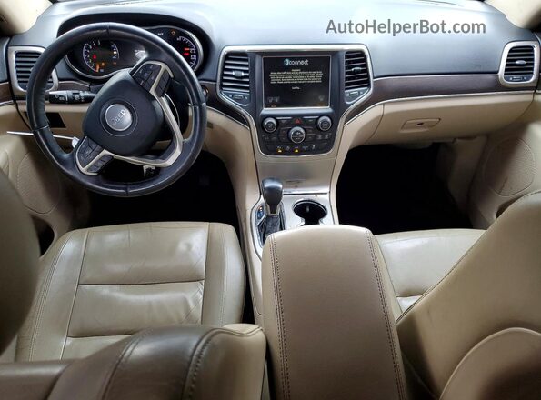 1C4RJFBGXHC754311 2017 JEEP GRAND Blue ხელსაწყოთა პანელის ხედი