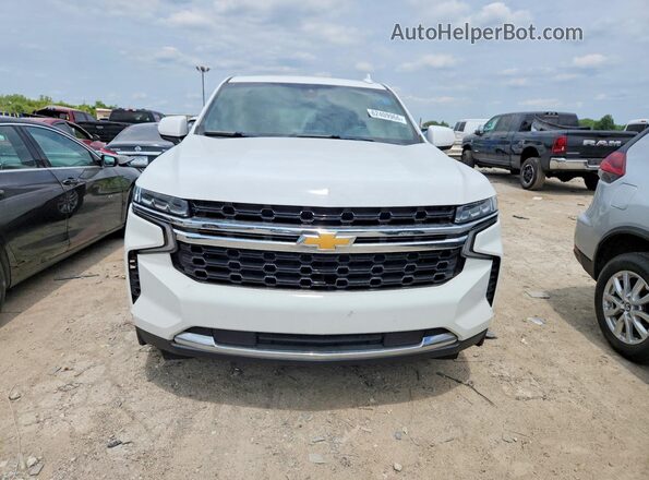 1GNSKMKDXMR165105 2021 CHEVROLET TAHOE Белый Вид сзади
