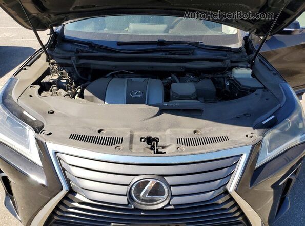 2T2ZZMCA6GC017907 2016 LEXUS RX Black VIN sticker view