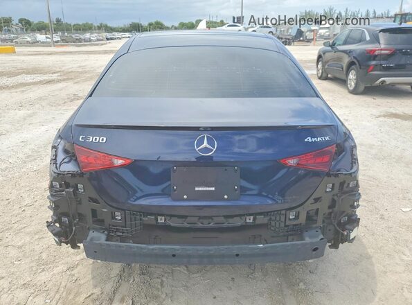 W1KAF4HBXPR096814 2023 MERCEDES-BENZ C Blue წინა სალონის ხედი