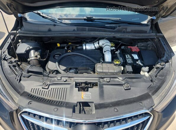 KL4CJESM1MB371471 2021 BUICK ENCORE Black VIN კოდის სტიკერის ხედი