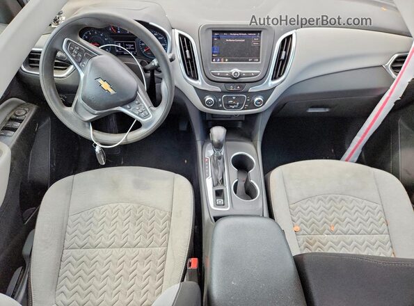 3GNAXFEV1NS152383 2022 CHEVROLET EQUINOX Silver Սարքավորումների վահանակի տեսք