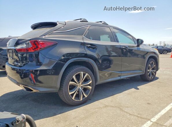 2T2BZMCAXGC007480 2016 LEXUS RX Черный Передняя правая четверть