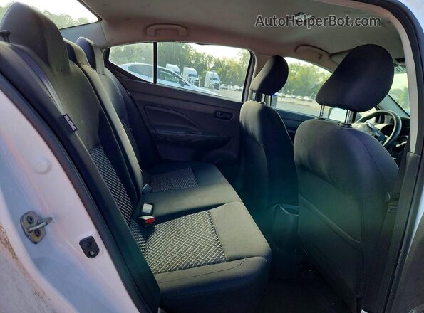 3N1CN8DV6ML896996 2021 NISSAN VERSA White უკანა სალონის ხედი