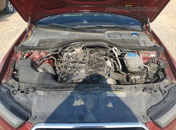WAUG8AFC5HN090689 2017 AUDI A6 Red Շարժիչի բաժամունքի տեսք
