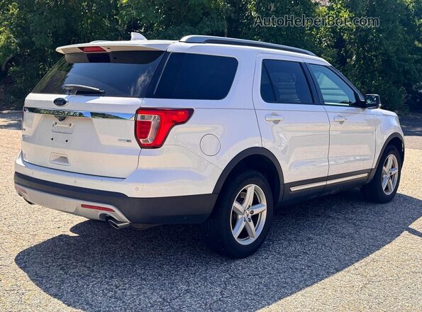 1FM5K8D84GGA87249 2016 FORD EXPLORER Белый Передняя правая четверть