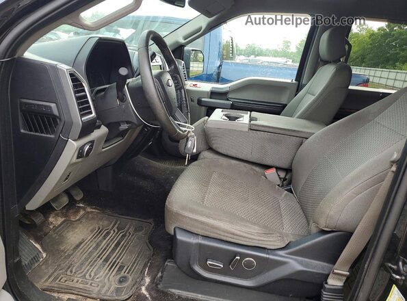 1FTEW1EGXGFD51277 2016 FORD F150 Черный Вид панели приборов