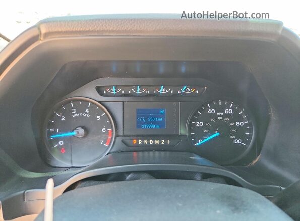 1FT7W2B6XKED64314 2019 FORD F250 Silver უკანა სავარძლების ხედი