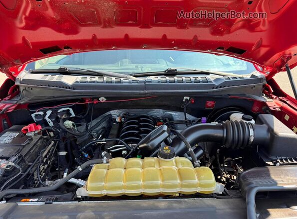 1FTEX1C55LKE26080 2020 FORD F150 Red წინა პანელის ხედი