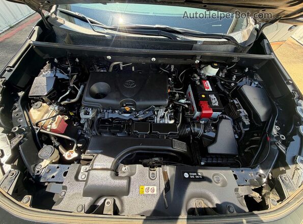 2T3W1RFV5LC072666 2020 TOYOTA RAV4 Black Widok deski rozdzielczej