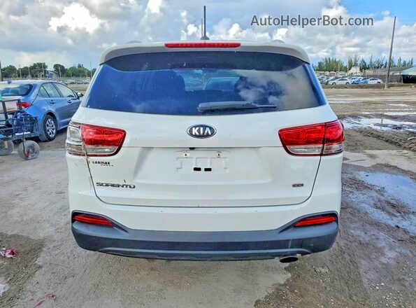5XYPG4A36HG235745 2017 KIA SORENTO White Սալոնի դիմացի տեսք