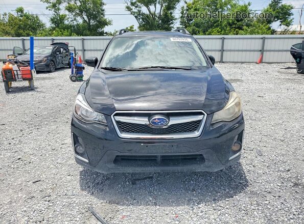 JF2GPADC9GH307314 2016 SUBARU CROSSTREK Black უკანა ხედი