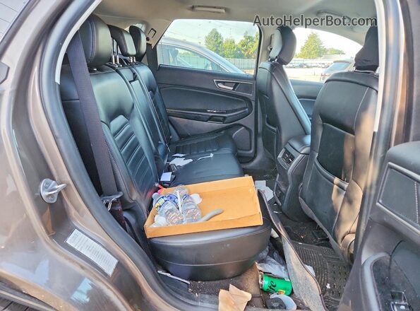 2FMPK4J97KBB57454 2019 FORD EDGE Gray Вид підкапотного простору