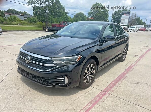 3VW5M7BU9RM103556 2024 VOLKSWAGEN JETTA Black Tył prawy