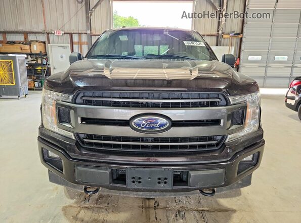 1FTEW1EG7JKD52224 2018 FORD F150 Maroon Вид ззаду