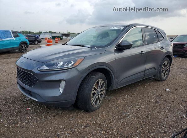 1FMCU9H95NUA72753 2022 FORD ESCAPE Gray Trasero izquierdo