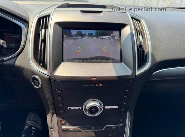 2FMPK4K93LBA60784 2020 FORD EDGE Black Rear interior view