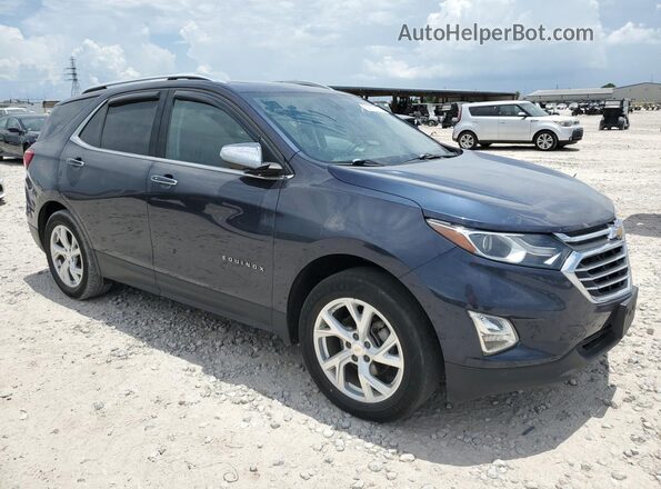3GNAXZEU7KS536043 2019 CHEVROLET EQUINOX Blue Front view