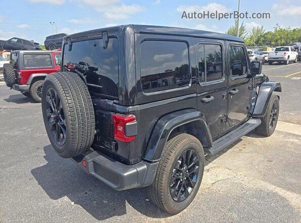 1C4JJXP60NW153583 2022 JEEP WRANGLER Black Вид спереду