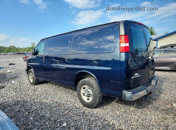 1GCZGGFG3J1178674 2018 CHEVROLET EXPRESS Blue Rear right