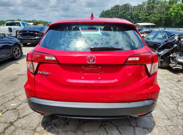 3CZRU5H33JG704207 2018 HONDA HR-V Красный Вид салона спереди